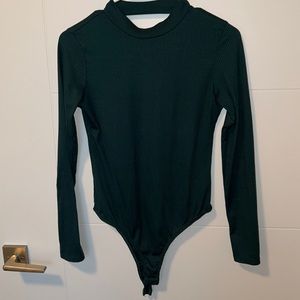 Dark Green/Turquoise Bodysuit
